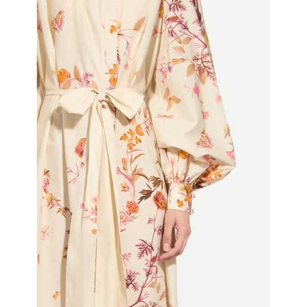 Zuhair Murad Tree Print Ankle Dress, view 5