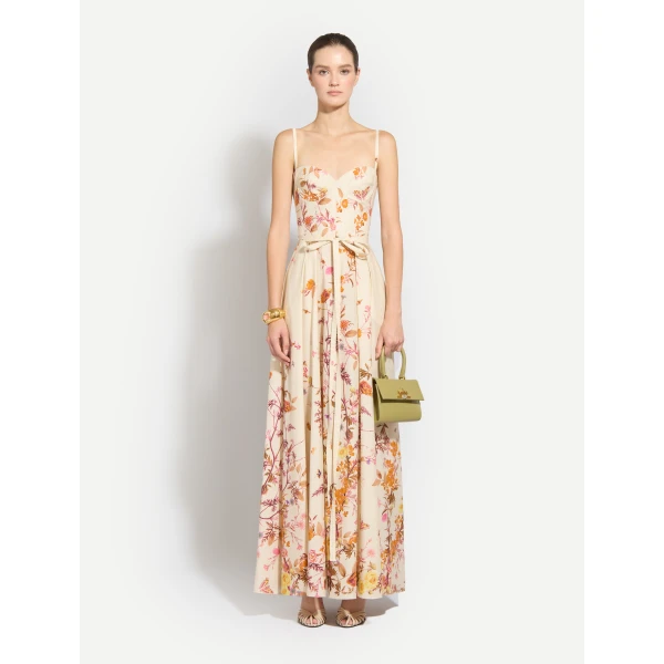 Zuhair Murad Tree Print Long Dress, view 2