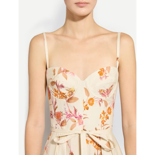 Zuhair Murad Tree Print Long Dress, view 5