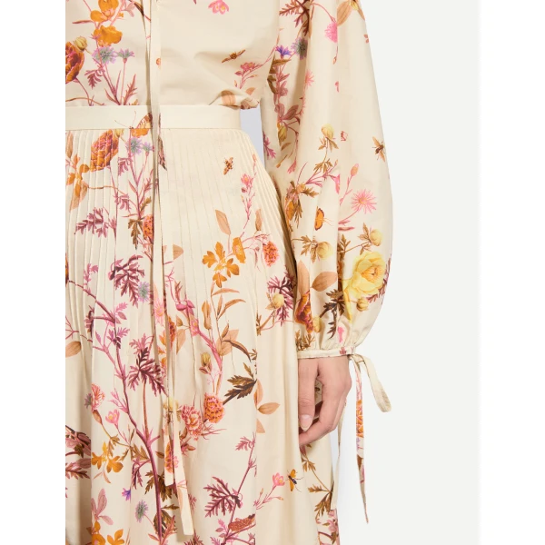 Zuhair Murad Tree Print Midi Skirt, view 5