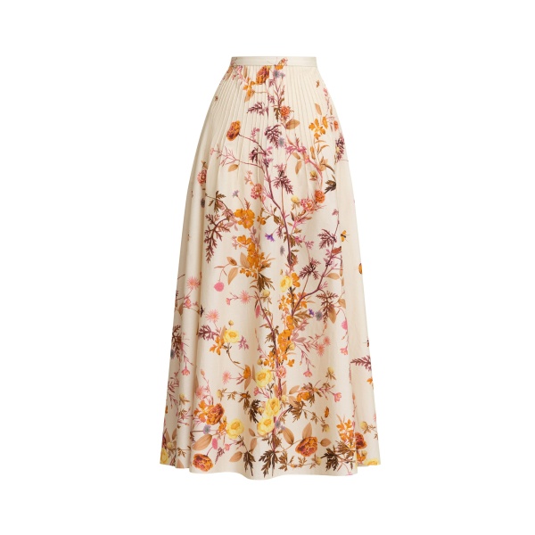 Zuhair Murad Tree Print Midi Skirt