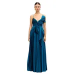 Acler Abenhall Maxi Dress in Prussian Blue