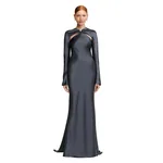 Acler Acre Gown in Charcoal