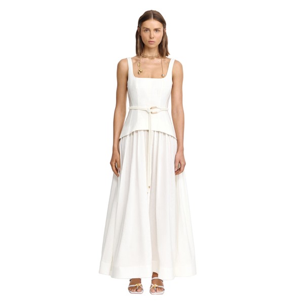 Acler Actonhill Maxi Dress in Ivory