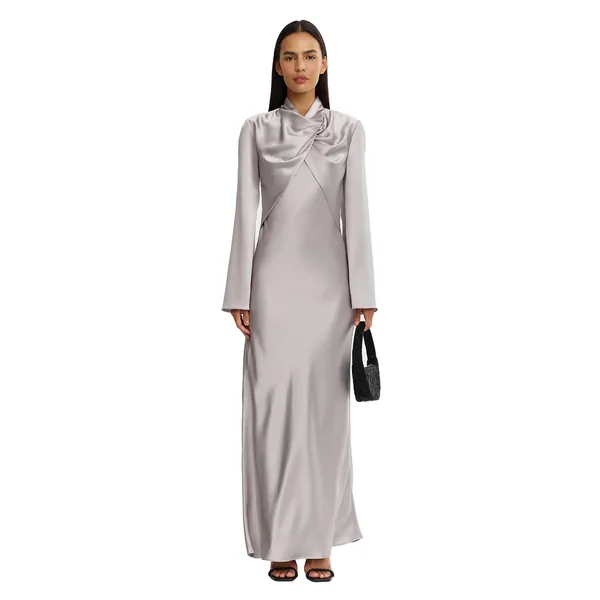 Acler Adcote Gown in Dove