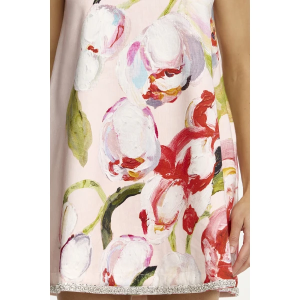 Acler Anglesey Mini Dress in Cherry Medley, view 4