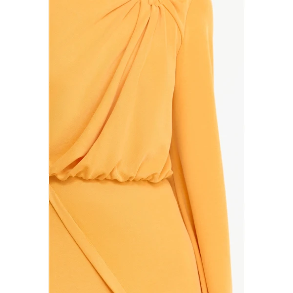 Acler Arbury Maxi Dress in Clementine, view 4