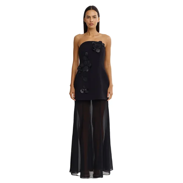 Acler Ashgill Maxi Dress in Black