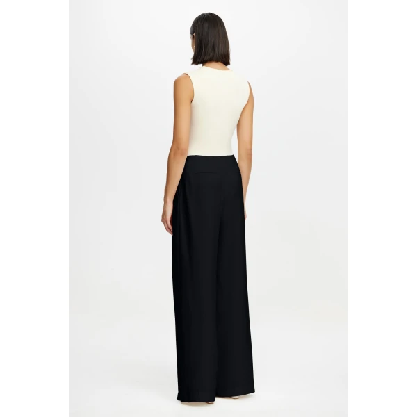 Acler Asselby Pant in Black, view 3