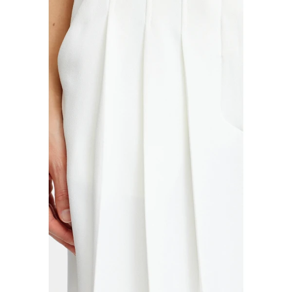 Acler Asselby Pant in Ivory, view 4
