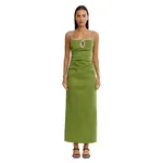 Acler Astonhall Maxi Dress in Basil Green