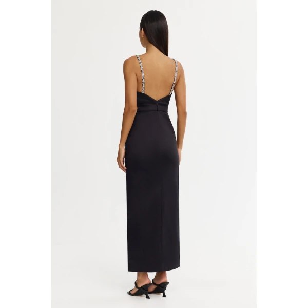 Acler Astonhall Maxi Dress in Black, view 3