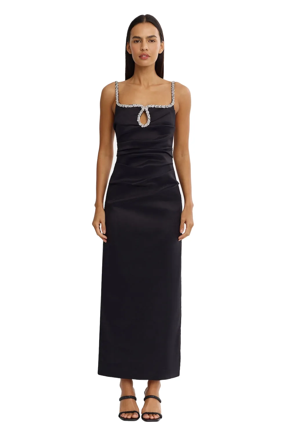 Acler Astonhall Maxi Dress in Black, Black Dresses