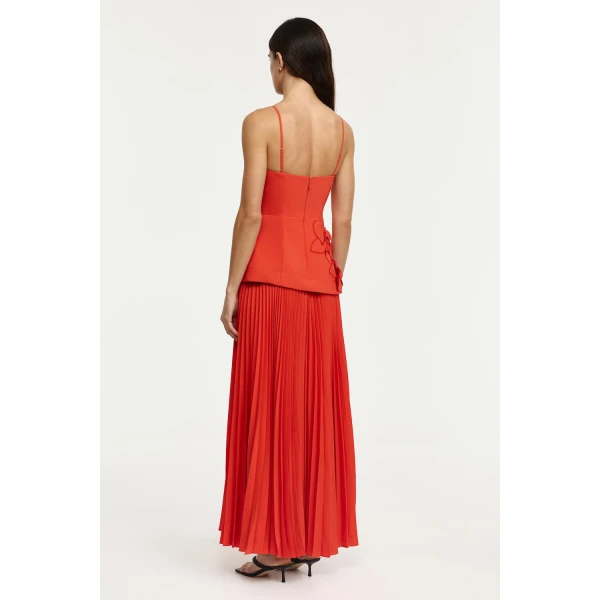 Acler Avision Maxi Dress in Chilli, view 3