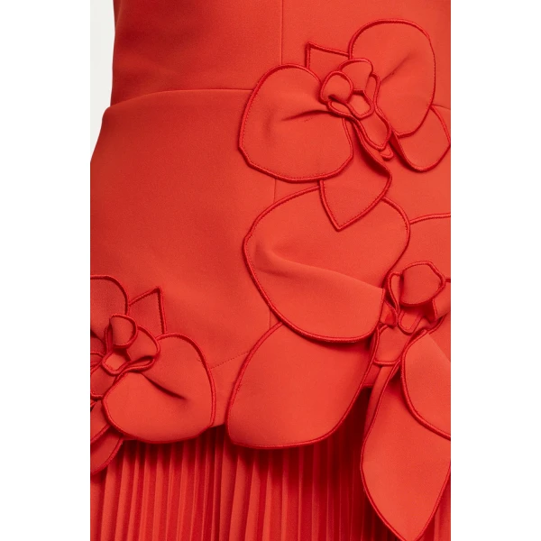 Acler Avision Maxi Dress in Chilli, view 4