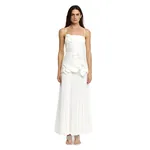 Acler Avision Maxi Dress in Ivory