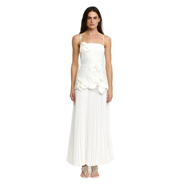 Acler Avision Maxi Dress in Ivory