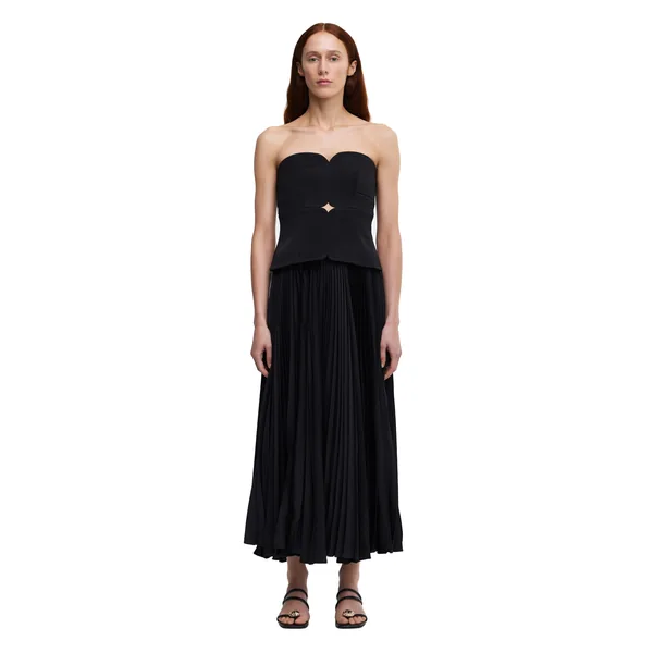 Acler Avonlea Midi Dress in Black
