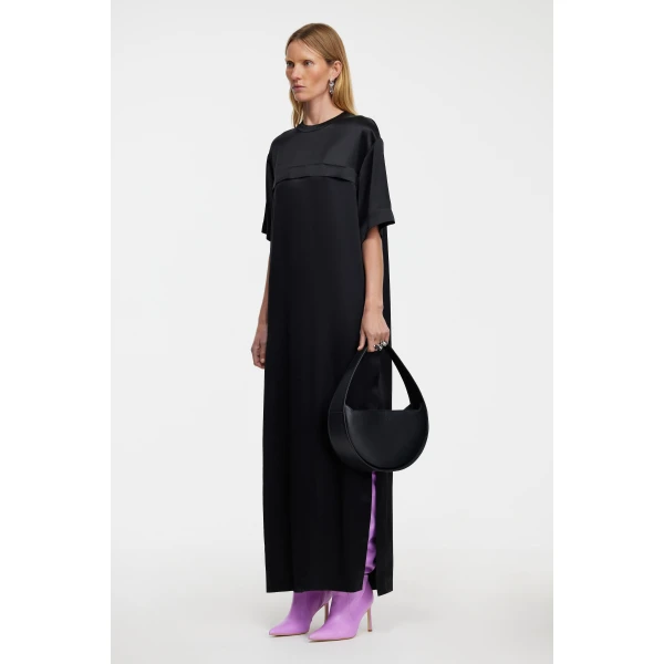 Acler Baile Dress in Black, view 2