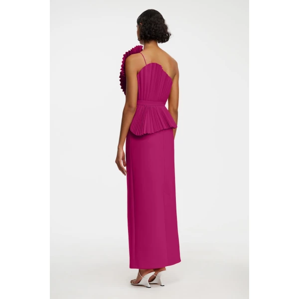 Acler Balderstone Skirt in Iris, view 3