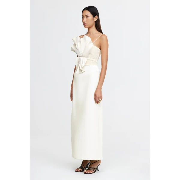 Acler Balderstone Skirt in Pearl, view 2