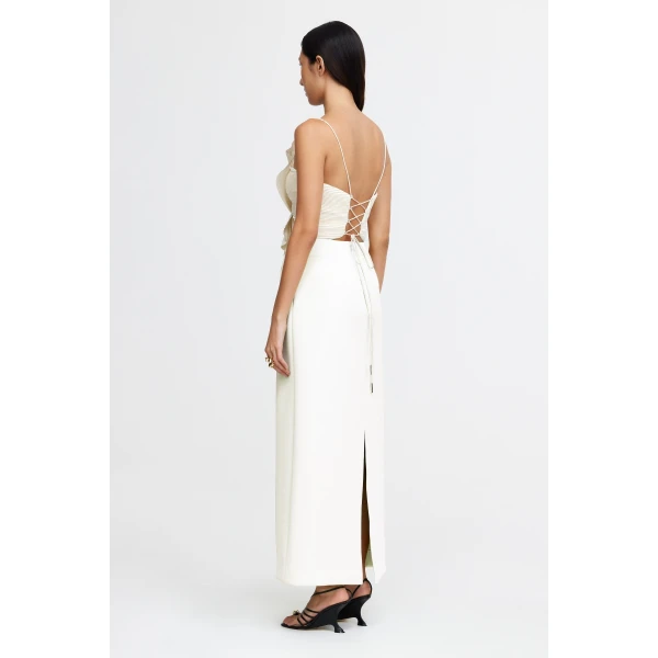 Acler Balderstone Skirt in Pearl, view 3