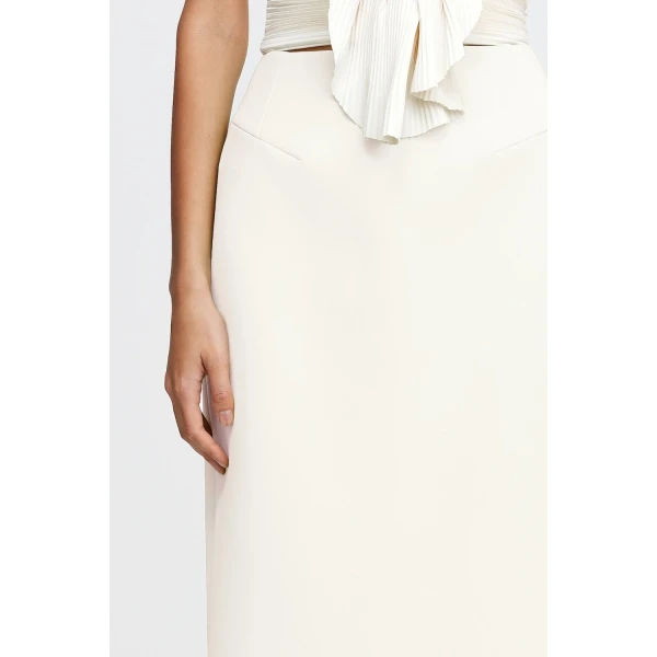 Acler Balderstone Skirt in Pearl, view 4