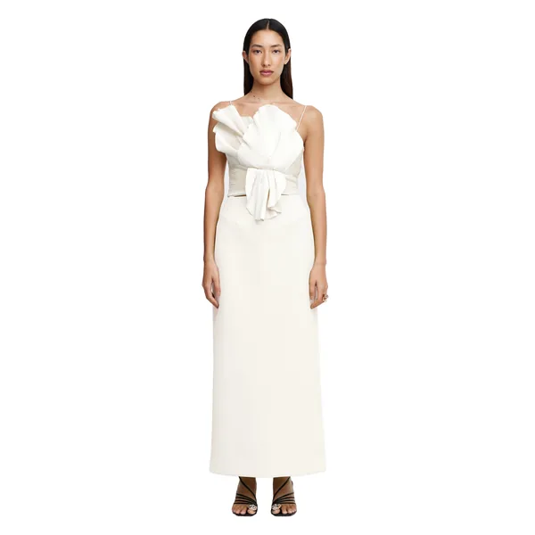 Acler Balderstone Skirt in Pearl