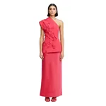 Acler Balderstone Skirt in Pomegranate
