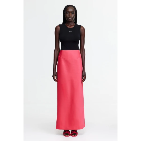 Acler Balderstone Skirt in Pomegranate, view 5