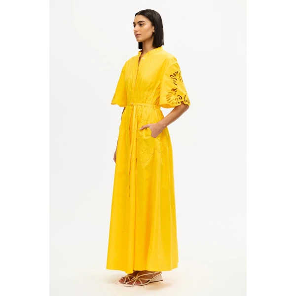 Acler Balwest Maxi Dress in Daffodil, view 2