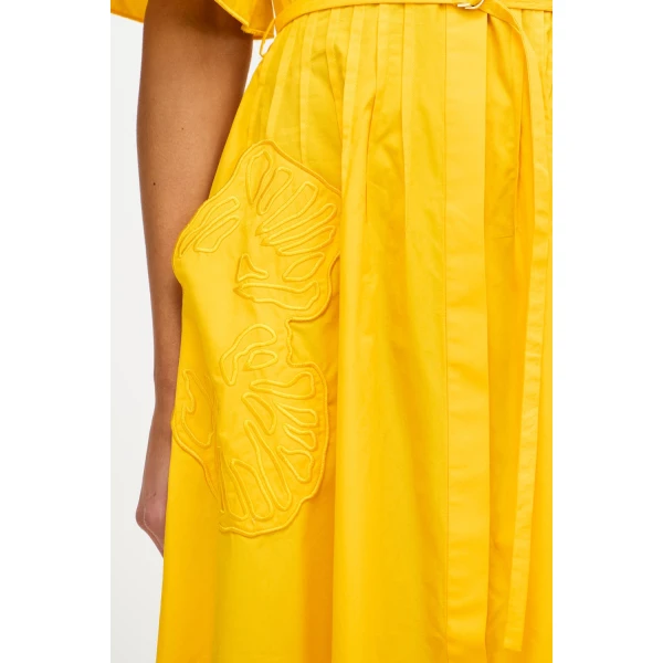 Acler Balwest Maxi Dress in Daffodil, view 4