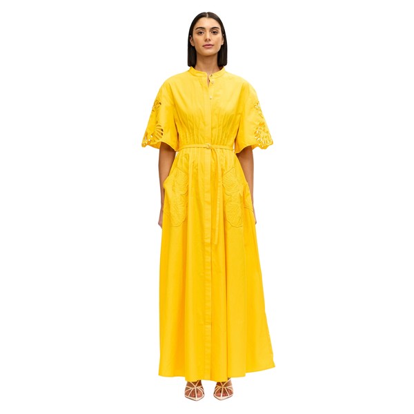 Acler Balwest Maxi Dress in Daffodil