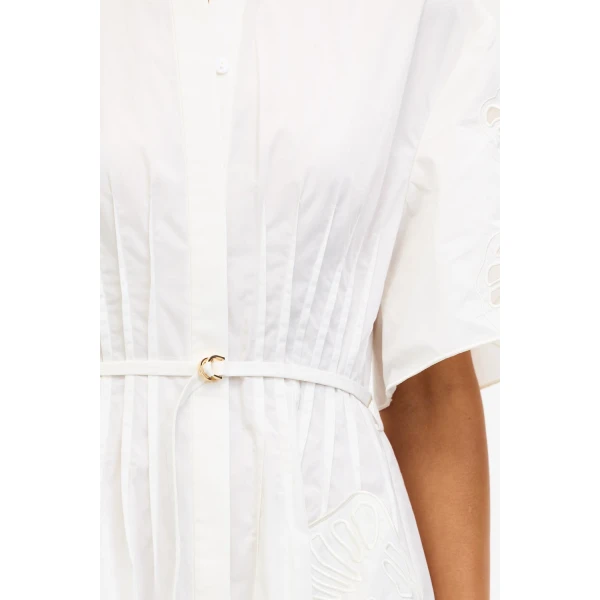 Acler Balwest Maxi Dress in Ivory, view 4