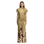 Acler Beckford Maxi Dress in Dusk Bulbs