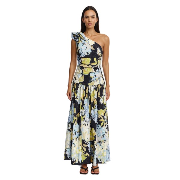 Acler Benetti Maxi Dress in Hamptons Hydrangea