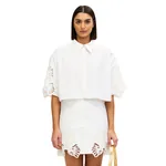 Acler Blairhall Top in Ivory