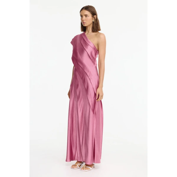 Acler Blenfleet Maxi Dress in Musk Pink, view 2