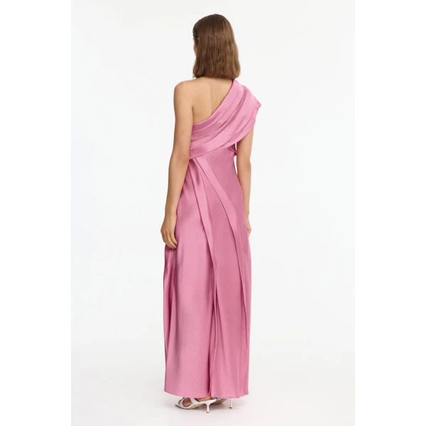 Acler Blenfleet Maxi Dress in Musk Pink, view 3