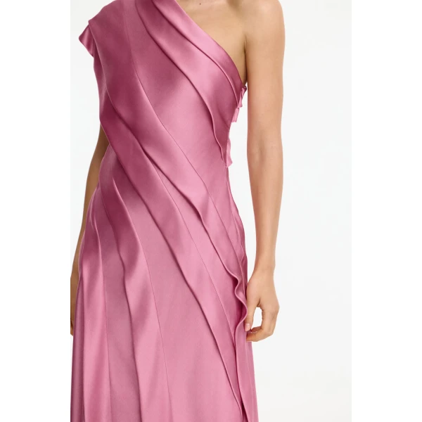 Acler Blenfleet Maxi Dress in Musk Pink, view 4
