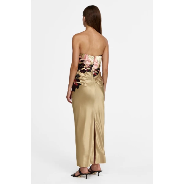 Acler Bowers Maxi Dress in Dusk Bulbs, view 3