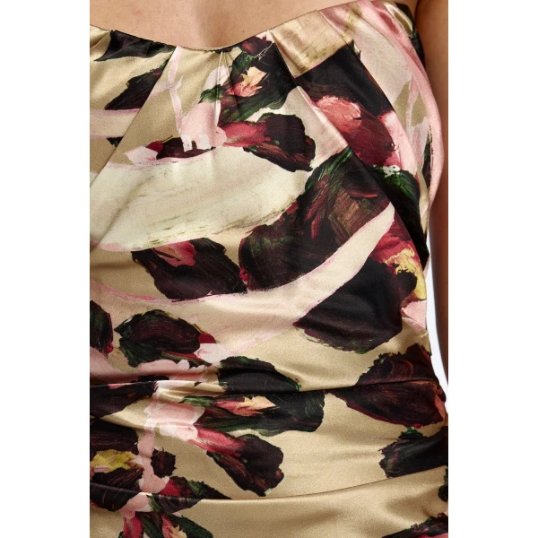 Acler Bowers Maxi Dress in Dusk Bulbs, view 4