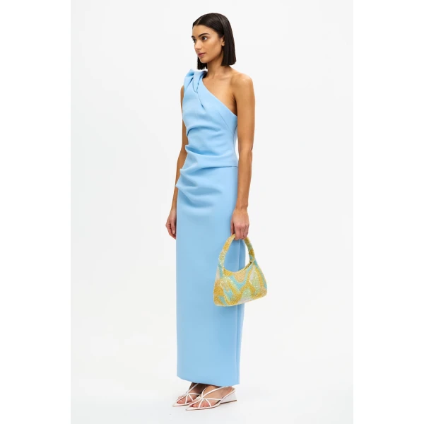 Acler Bracora Maxi Dress in Bluebell, view 2