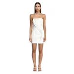 Acler Brigetty Mini Dress in Ivory