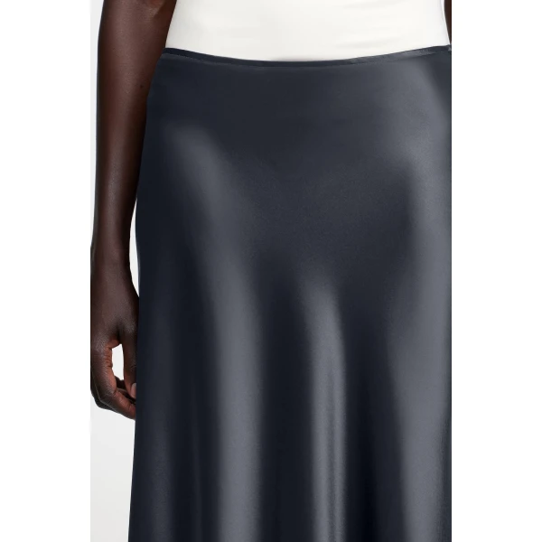 Acler Brosa Maxi Skirt in Charcoal, view 6