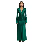 Acler Brosa Maxi Skirt in Deep Emerald