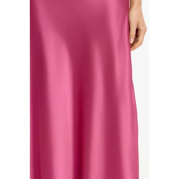 Acler Brosa Maxi Skirt in Orchid Pink, view 4
