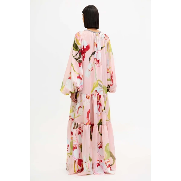 Acler Brosscroft Maxi Dress in Cherry Medley, view 3