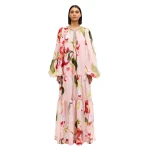 Acler Brosscroft Maxi Dress in Cherry Medley