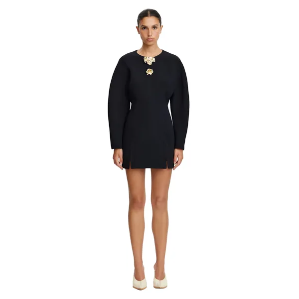 Acler Brotton Mini Dress in Black